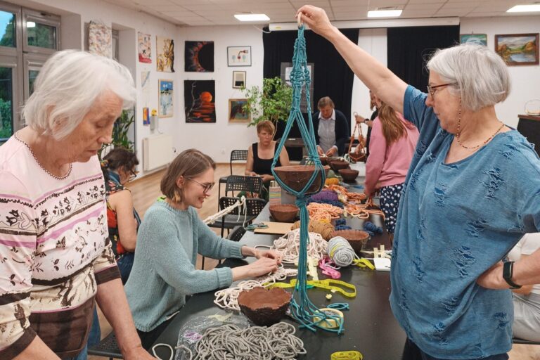 Warsztaty makramowe kwietniki,  Filia BOK Estrady 05.25